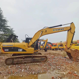 Used Hydraulic <b>Tracked</b> Caterpillar Mini Excavator 20 Ton Secondhand Compact Crawler Digging Machine with Motor <b>Pump</b> CE Certified - Product Image 1