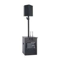 Pied réglable pour haut-parleur coaxial 6,5 pouces et subwoofer 12 pouces pour DJ de mariage et spectacles