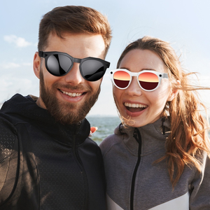 Occhiali Smart da Uomo 2026 di Tendenza con Registrazione Video, Fotocamera HD 800W, Trasmissione WIFI e Assistente Vocale AI - Product Image 2