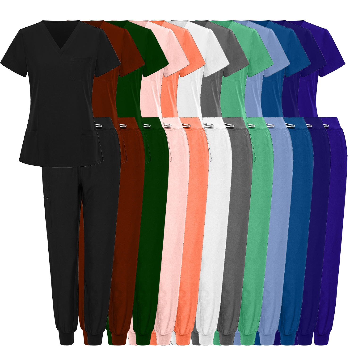 Uniform for Hair Salon Stylish Breathable Workwear