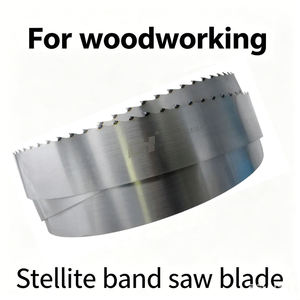 Lame de scie à ruban à pointes en stéellite pour le travail du bois, longueur/largeur/épaisseur/espacement des dents personnalisables, pour machine à scie à ruban - Product Image 2