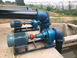 Bomba de Aguas Residuales Trifásica de Alta Potencia 380V para Riego Agrícola, Bomba Centrífuga de Flujo Axial de Gran Caudal para Ríos - Product Image 6