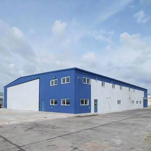Almacén de Estructura de Acero Prefabricado con Certificación ISO, Fácil de Montar - Product Image 2