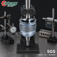 Accouplement à soufflet monobloc en acier allié, sans jeu, avec compensation axiale et radiale, pour système robotique de contrôle de mouvement
