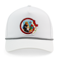 Casquette 5 panneaux unisexe imperméable perforée au laser avec logo personnalisé et cordon frontal pour activités de plein air et surf – Fournisseur d'usine HN10