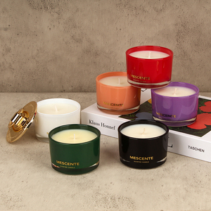Mescente Christmas in <strong>Bulk</strong> Vessel <strong>Candle</strong> Custom Jar Luxury Scented <strong>Candle</strong> With Lid and Box - Product Image 6