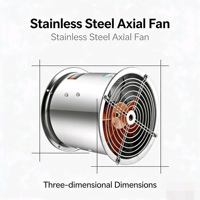 Ventilateur axial réversible de 40 pouces (1000 mm) 380 V, ventilateur d'évacuation bidirectionnel industriel pour usine industrielle