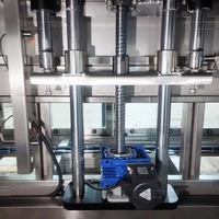 Machine de remplissage de liquides à 6 buses de haute précision, à commande servo, en acier inoxydable, pour le remplissage de sauces, de miel, de shampooing