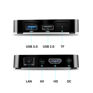 X88 Mini Android TV Box 16GB 32GB 64GB 4K UHD Amlogic Quad Core WiFi BT Reproductor Multimedia Set-Top Box - Product Image 6