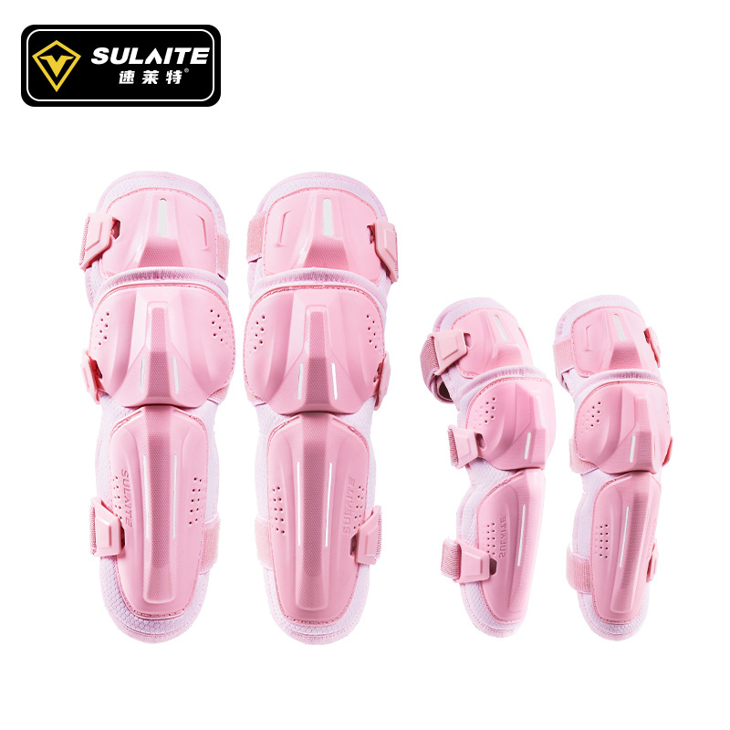 1203 Rodilleras y coderas [Equipo de protección CE2] Versión rosa popular