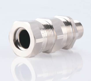 Pressacavo in Ottone Nichelato IP68 Antideflagrante e Impermeabile per Apparecchiature Automatiche ad Alta/Bassa Tensione 6-49mm, Certificato CE ROHS - Product Image 1