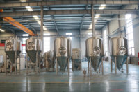 Réservoir de mélange pour jus et boissons en acier inoxydable de qualité alimentaire / Réservoir de mélange avec agitation pour chauffage et refroidissement