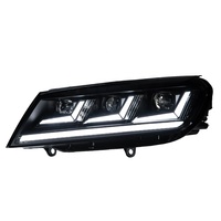 Ensemble de phares de remplacement pour Volkswagen Touareg 2016-2018, style amélioré, phares LED à double faisceau, DRL