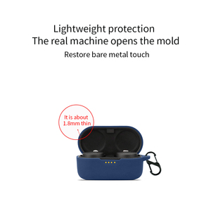 Estuche de Silicona para Auriculares GRATIS Denon PerL <span class=keywords><strong>Pro</strong></span> True TWS, Funda para Auriculares Inalámbricos, Cubierta para Auriculares <span class=keywords><strong>JBL</strong></span> TOUR - Product Image 6