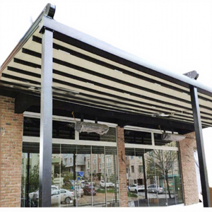 Pergola Retrattile SINGO <span class=keywords><strong>in</strong></span> Lega di Alluminio Autoportante o da Parete per Giardino, Gazebo con Tettoia Retrattile - Product Image 1