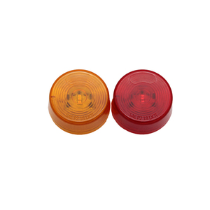 Luci Laterali Rotonde a LED da 2 Pollici SAE DOT con Guarnizione in Gomma e Spina Rimovibile per Camion, Camper, Barche - Product Image 4