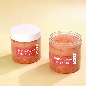 Gommage corporel en marque propre, végan, sel de la mer Morte de l'Himalaya, sucre brun, matcha, café, curcuma, gommage exfoliant pour le corps - Product Image 5