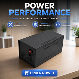 Customized Mini <b>UPS</b> <b>Power</b> <b>Supply</b> 12V 24V DC Backup Battery for Router WiFi Camera OEM ODM Factory - Product Image 1