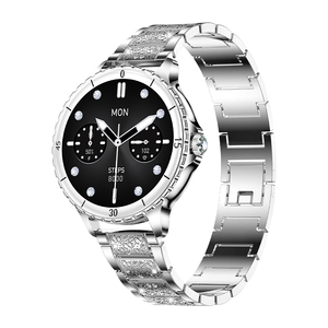 Bracelet intelligent pour femmes I228, écran TFT 1,27'', bracelet en acier, fréquence cardiaque, oxygène sanguin, suivi de la forme physique, <span class=keywords><strong>21</strong></span> modes sportifs, montre connectée pour femmes - Product Image 4