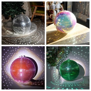 Esfera de Discoteca de Cristal Ecológica Personalizable, Espejo Grande para DJ, Club, Fiesta, Navidad, Boda, Decoración del Hogar - Product Image 2