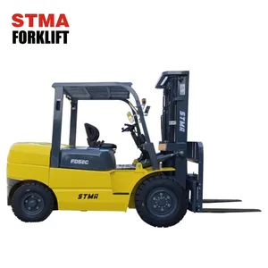 STMA small forklift 5 ton diesel 5000kg forklift dealer in brunei with OEM and ODM service