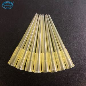 หัวปิเปตต์ขนาดเล็กสำหรับฟินน์และกิลสันหัวดูดใส200ul สีเหลืองใช้งานได้ในห้องปฏิบัติการ - Product Image 5