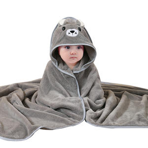 Peignoir pour bébé <span class=keywords><strong>de</strong></span> classe A, serviette <span class=keywords><strong>de</strong></span> <span class=keywords><strong>bain</strong></span> à capuche portable pour enfants, motif <span class=keywords><strong>carré</strong></span>, vente en gros, <span class=keywords><strong>cape</strong></span> <span class=keywords><strong>de</strong></span> <span class=keywords><strong>bain</strong></span> pour bébé <span class=keywords><strong>de</strong></span> dessin animé - Product Image 1