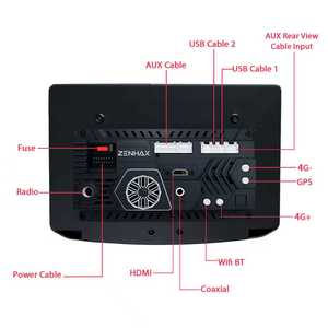 Accesorios de Radio con Pantalla de 11.5 Pulgadas, Snapdragon 665 para Chevrolet Silverado GMC Sierra 2019-2023, Android 13, Android Auto Inalámbrico, 4G - Product Image 6