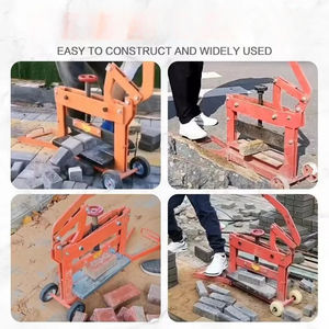 Máquina para presionar manualmente cuchillas de acero al manganeso para cortar ladrillos de construcción, plegable - Product Image 3
