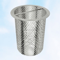 Siphon de sol perforé en acier inoxydable 304 316 personnalisé, siphons de sol cylindriques avec poignée