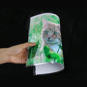 <span class=keywords><strong>Film</strong></span> de laminage à froid en PET transparent super clair adhésif double face pour l'artisanat photo en acrylique et les projets lenticulaires - Product Image 4