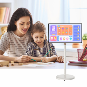 จอแสดงผลแบบพกพาขนาด 27 นิ้ว ระบบแอนดรอยด์ 12 หน้าจอสัมผัส LED Backlit <span class=keywords><strong>HDTV</strong></span> พร้อมภาพเคลื่อนไหวสำหรับการถ่ายทอดสด ใช้งานได้ในบ้าน รองรับการแสดงผลแบบอินเทอร์แอคทีฟ ขายดี - Product Image 5