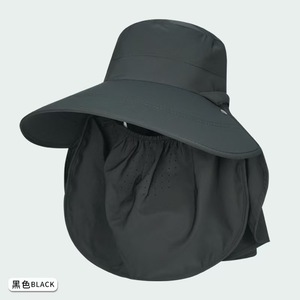 Women's Summer Wide Brim Sun <b>Hat</b> With Face Shield Breathable UV Protection Bucket <b>Hat</b> For Outdoor Activities - Product Image 2