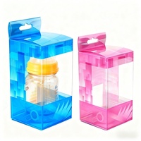 Petit biberon en PVC PET PP recyclable personnalisé boîte cadeau d'emballage en plastique pour bébé