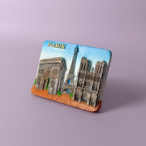 Hot Bán Tùy Chỉnh Pháp Loạt Du Lịch Lưu Niệm Quà Tặng Mới Lạ Lãng Mạn Mini Mốc Tủ Lạnh Nam Châm Ngọt Ngào Trang Trí Nội Thất - Product Image 6