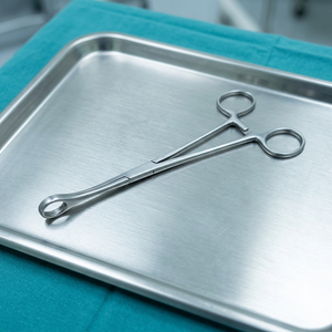 Pinza Intestinal Babcock de Acero Inoxidable de 6.5 Pulgadas, Pinza Quirúrgica Manual para Sujetar Tejidos, con Certificación CE para Uso Médico - Product Image 2