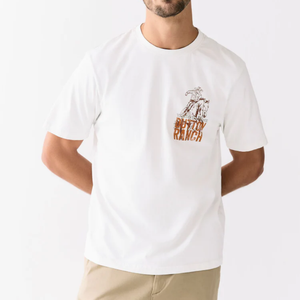 Wholesales Custom Men's Unisex Oversized Cotton Comfortable T-shirts Fade-Resistant Silk Screen Printed Men's Casual T-Shirts - Product Image 2