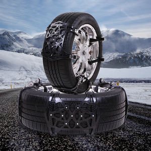 Chaînes antidérapantes universelles pour voitures, pour routes enneigées et boueuses, chaînes de traction d'urgence pour pneus General Motors BY 670 - Product Image 1