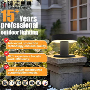 Nuovi Arrivi: Lampada <span class=keywords><strong>Solare</strong></span> a Colonna LED per Esterni, per Cortili, Muri di Ville e Giardini, IP65, Alimentata a Batteria, Resistente alle Intemperie - Product Image 1