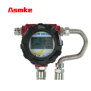 6インチステンレス鋼RS485 Modbusガス質量ボルテックスフローメーターLCDディスプレイ対策液体高温蒸気空気流量 - Product Image 4