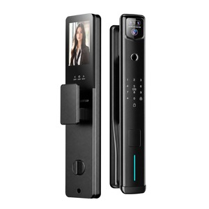 Cerradura Inteligente con Reconocimiento Facial 3D, Pantalla con Cámara, Teclado de Huellas Dactilares, Cerradura Electrónica para Puerta - Product Image 1
