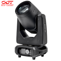 Projecteur à tête mobile Sharpy Beam 295W 14R, 13 couleurs, 14 gobos, 8 prismes, effet frost, fonction focus et stroboscope, pour concerts, festivals de musique et location