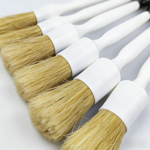 Brosses de nettoyage professionnelles CB101 pour l'intérieur et l'extérieur des voitures, poils de sanglier naturels, sans perte de poils, <span class=keywords><strong>non</strong></span> abrasifs pour l'air conditionné - Product Image 3