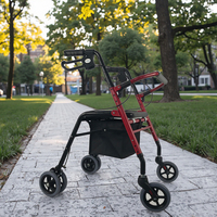 Déambulateur pliant pour personnes âgées et handicapées, à dégagement rapide, portable, pour usage hospitalier, garantie 1 an