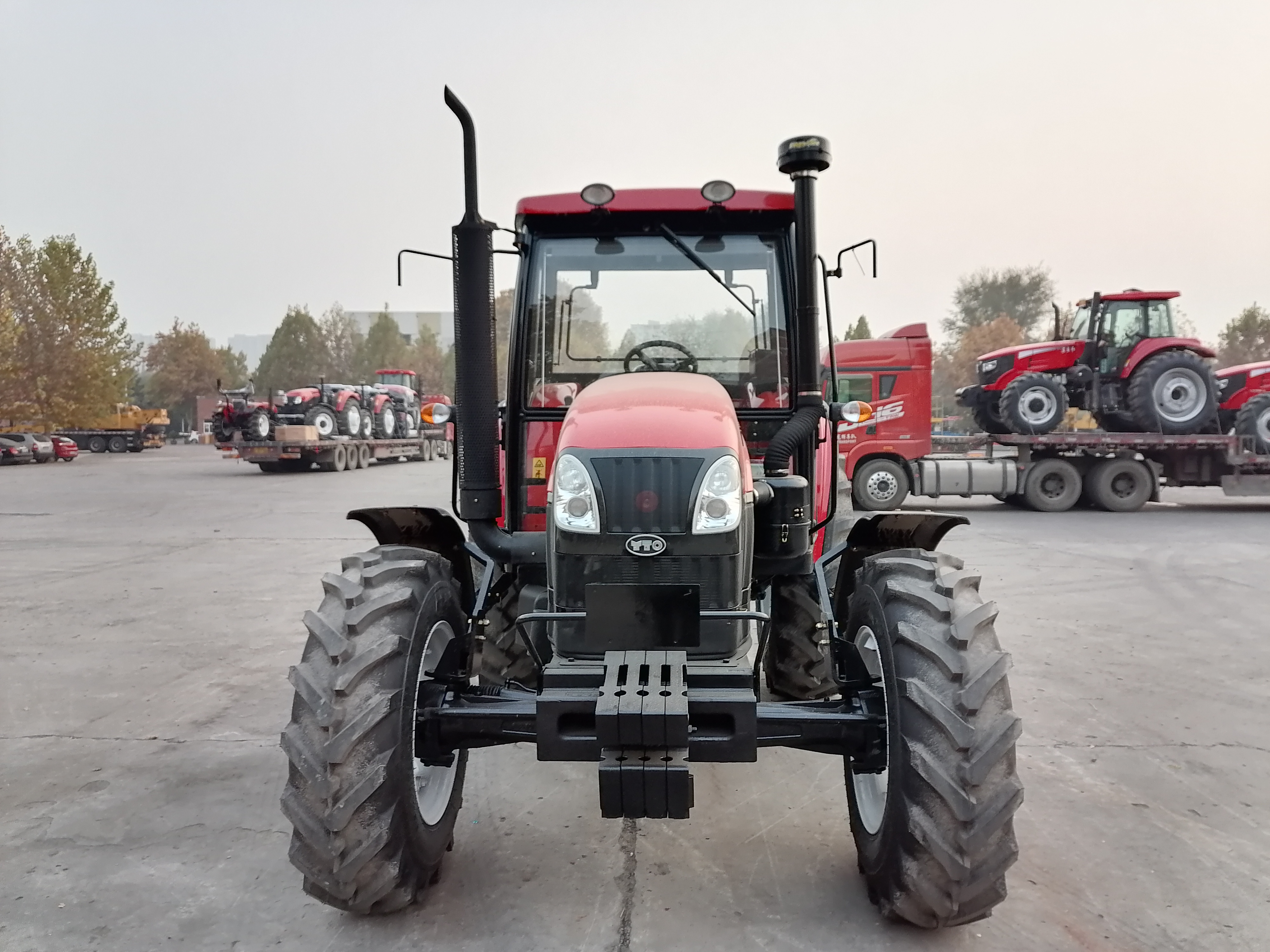 自動車 FARM TRACTOR Agricultural Tractor Ls 80HP/140HP Ls804 Good Quality Used
