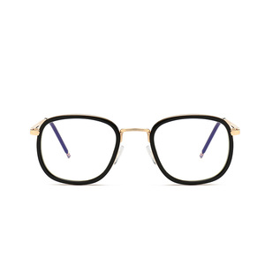 Full Rim Rectangle Metal <b>Eyeglasses</b> Anti Blue Light Women Daily Use Adult <b>Frame</b> - Product Image 2