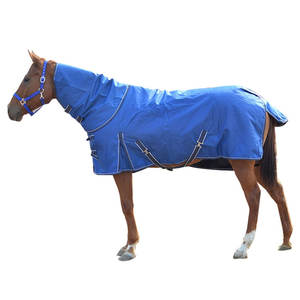 Tapis pour chevaux de haute qualité, fabriqués professionnellement, imperméables, respirants, légers, en tissu polyester, pour toutes les saisons, y compris l'hiver. - Product Image 1