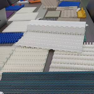 Op Maat Gemaakte Plastic Transportband Modulaire Transportband Voor Voedselindustrie Helling Transportband - Product Image 5