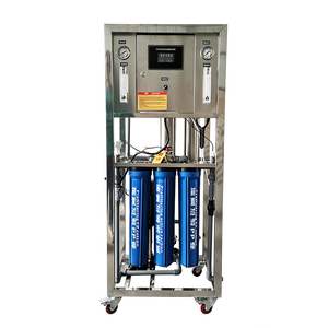 The 250LPH <b>RO</b> water treatment equipment can operate automatically and perform regular <b>filter</b> replacement. - Product Image 2