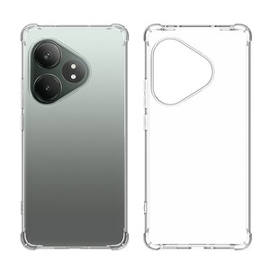 Ốp bảo vệ bốn góc trong suốt cho <span class=keywords><strong>Oppo</strong></span> realme Q3 Pro realme C20 A74 RENO 5 RENO 5 Pro + A15 Ốp cản chống sốc - Product Image 2